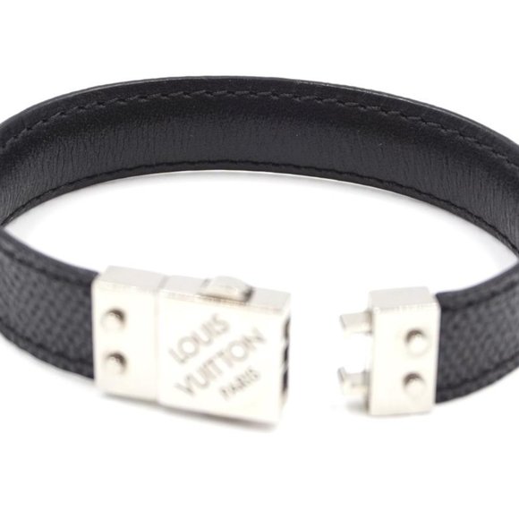 Louis Vuitton Damier-graphite Silver Bracelet - Picture 3 of 8